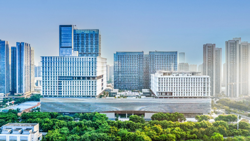 深圳市新华医院航拍图