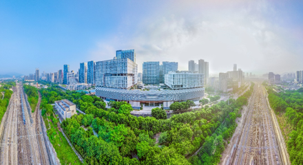 深圳市新华医院航拍图