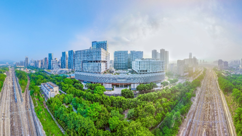 深圳市新华医院航拍图